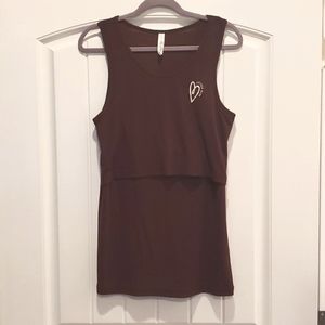 NWOT Latched Mama Nursing Tank Top